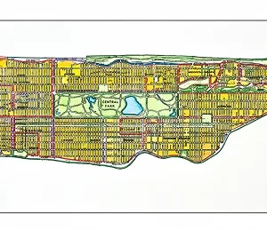 Manhattan Neighborhoods (Horizontal)
