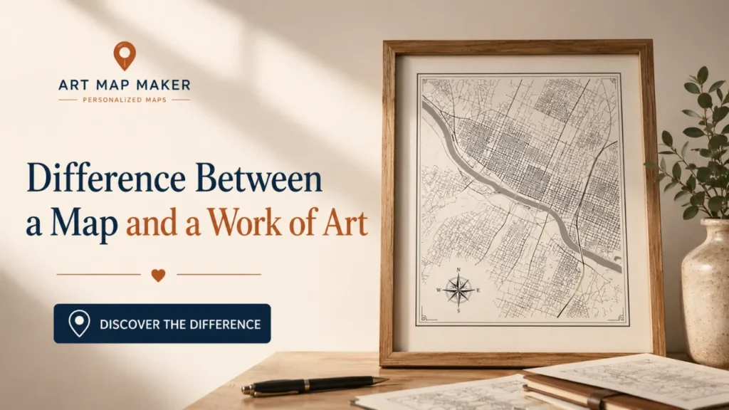 Difference Between a Map and a Work of Art